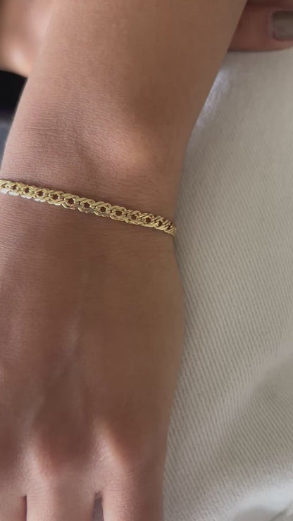 Pulsera Grabada Mujer